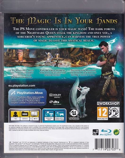 Sorcery - PS3 (A Grade) (Genbrug)